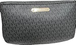 Michael Kors Women's Silver Jet Set Fanny Pack (Black/Gold)